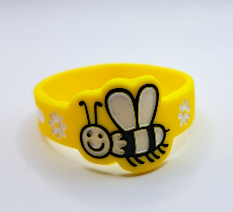 Svítící náramek - Žlutá včelka