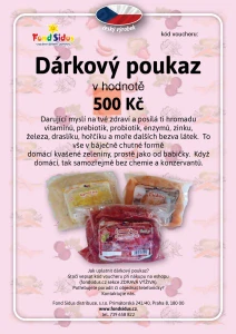 Dárkový poukaz - 500